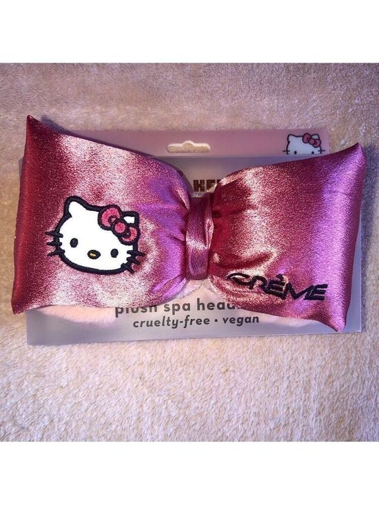 Hello Kitty Accessories - NIB Crème Shop Hello Kitty Plus Spa Headband